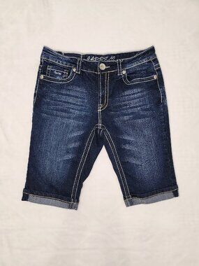 Carreli Denim long Shorts